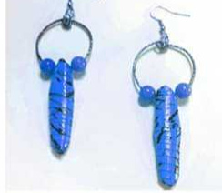 Track Earrings HTB* TruBeaEco Fashion