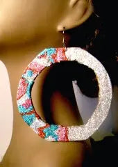 Tru'Cir Glitter earrings HTB* TruBeaEco Fashion