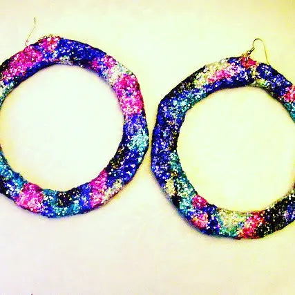 Tru'Cir Glitter earrings HTB* TruBeaEco Fashion