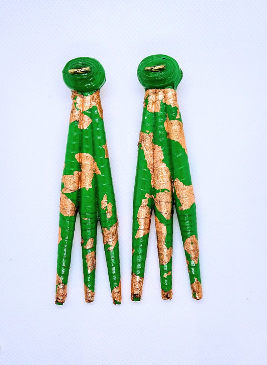 TRU TRI Earrings HTB* TruBeaEco Fashion