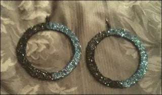 Tru'Cir Glitter earrings HTB* TruBeaEco Fashion